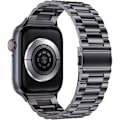 Miniatyrbillede 2 af 5: Metalrem til Apple Watch Ultra 49mm 8 7 45mm 41mm Rustfrit stål Smart Watch Armbånd til Iwatch 6 5 4 3 Se 44mm 42mm 40mm Black and tool For iwatch 8 45mm