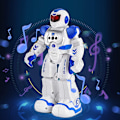 Miniatyrbilde 5 av 5: Fjernkontroll Robot Synger Danser Programmerbar med Infrarød Gest Alder 3-8 Blå