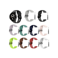 Miniatyrbilde 4 av 4: Rem for Garmin Fenix 6 Sapphire Gps 22Mm Solid Color Silikonurrem Lime Farge