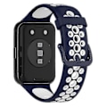 Miniatyrbilde 2 av 5: Dobbel silikonrem for Huawei Watch Fit 2/Watch Fit 2 Active Multicoloured H Style H