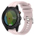 För Garmin Approach S60 22mm enfärgad watch Pink