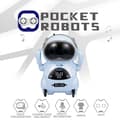Miniatyrbillede 4 af 5: Pocket RC Robot Interaktiv Dialog Stemmegenkendelse Optagelse Sang Dans Blå