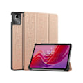 Miniatyrbillede 1 af 3: Etui til Lenovo Pad 2024 Tb331fc/tab M11 Tb330fu 11 Tre Foldbart Dvale Anti Fald (Rose Gold)