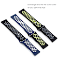 Miniatyrbilde 4 av 5: Silikonrem for Huawei Watch Fit 2-bånds Active Classic Smartwatch-tilbehør Correa-erstatningsbelte Huawei Watch Fit2-rem black-yellow