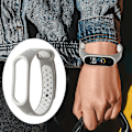 Miniatyrbild 3 av 5: Färgglad rem ersättning för Mi Xiaomi 3 / 4 armband Smartwatch H 2