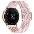 Miniatyrbillede 1 af 5: 20 mm 22 mm bånd til Samsung Galaxy Watch 4/classic/3/5/pro/active 2 Gear S3 Elastic Nylon Loop Huawei Watch Gt 2 2e 3 Pro Strap pink sand 22mm