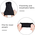 Miniatyrbillede 4 af 5: 10 Finger Splint Trigger Finger Splint Beskyttere Tommelfinger