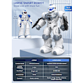 Miniatyrbild 4 av 5: Stor programmerbar fjärrkontroll smart gående dansande robotleksak present med gest och avkänning