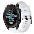 Miniatyrbild 1 av 4: För Garmin Descent Mk 2i metallspänne i enfärgad watch White