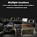 Miniatyrbillede 3 af 5: Gps Dash Mount Bil Mobiltelefon Instrument Konsol Center Konsol Beslag Silikone Skridsikker Måt Base Bil Navigation Instrument Kreativ Snap Type-larg