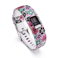 Pikkukuva 1 / 2: Garmin Vivofit 4 Gloss & Color Integroidulle watch Stick Flower