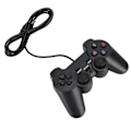 Miniatyrbillede 5 af 5: Kablet USB Gamepad med Dobbelt Vibration til PC Bærbar - Computer Spil Controller Joystick