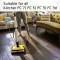 Miniatyrbillede 5 af 5: 8-delt sæt ruller til Karcher Fc7 Fc5 Fc3 Fc3d Gulvrens