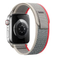 Miniatyrbillede 1 af 5: Bånd til Apple Watch-rem 49 mm 44 mm 40 mm 45 mm 41 mm 42 mm 38 mm Correa Nylon Trail Loop-armbånd Iwatch Ultra Series 7 6 5 3 Se 8 red-gray 42 44 45 49mm