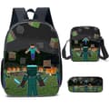 Minecraft Primary og Secondary School Tasker Minecraft Game Perifer rygsæk I