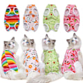 Miniatyrbild 3 av 3: Kattsterilisering Kläder Katt Återhämtning Dräkter Bomull Återhämtning Kropp Wraps Andningsbara Kattungar Återhämtning Kläder för Katter Pink M