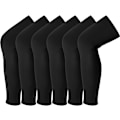 Miniatyrbilde 1 av 5: Kompresjonsleggsleeves, lange kneesleeves med UV-beskyttelse for menn og kvinner 6PCS