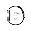 Miniatyrbillede 3 af 3: Rem til Garmin Forerunner 158 20Mm Rød Solid Farve Silikone Urrem