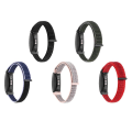 Miniatyrbillede 3 af 3: Til Fitbit Inspire 2 Nylon Loop Strap Watch Band Army Green