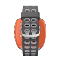 Miniatyrbilde 5 av 5: For Garmin Forerunner 310xt tofarget silikonklokkerem Grey Light Grey