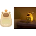 Miniatyrbilde 2 av 5: Vekkerklokke Capybaras Form Nattbelysning For Barneromsdekor