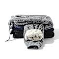 Miniatyrbild 4 av 4: Thermal i tjock fleece för män Utomhus Vinter Varma Casual Byxor Joggare black M