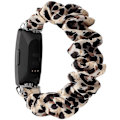 Miniatyrbillede 2 af 2: Scrunchies kompatibel med Fitbit Inspire 2 Band/inspire Hr Band/inspire Leopard Large