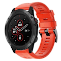 Miniatyrbild 1 av 5: För Garmin Fenix ​​5x Plus metallspänne i enfärgad watch Red