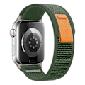 Pikkukuva 1 / 5: Ranneke Apple Watch Ranneke 49mm 44mm 40mm 45mm 41mm 42mm 38mm Correa Nylon Trail Loop Rannekoru Iwatch Ultra Series 7 6 5 3 Se 8 Army green 38 40 41mm