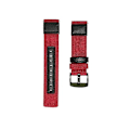 Miniatyrbillede 1 af 4: Til Garmin Venu 2 Plus 20 mm Canvas slidbestandigt urbånd Red