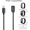 Miniatyrbilde 3 av 5: Lader for Redmi Watch 4 / Redmi Watch 3 Active / Redmi Smart Band 2 / Xiaomi Mi Band 8 Pro (100 cm)