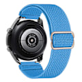 Miniatyrbillede 1 af 5: 20 mm 22 mm bånd til Samsung Galaxy Watch 4/classic/3/5/pro/active 2 Gear S3 Elastic Nylon Loop Huawei Watch Gt 2 2e 3 Pro Strap blue 22mm