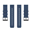 Pikkukuva 3 / 5: Suunto 9 24 mm jalkapallokuvioidulle silikonikuvioiselle yksiväriselle watch Navy Blue