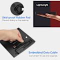 Miniatyrbild 5 av 6: 7-i-1 extern CD DVD-enhet för bärbar dator, USB 3.0 USB C Bärbar CD/DVD ROM +/-RW DVD-spelare med TF/SD-kortplatser