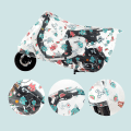 Miniatyrbillede 5 af 5: Regntæt dæksel til motorcykel scooter Tykker dæksel Protector Sleeve Shelter Sun flower L