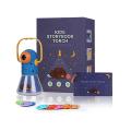 Miniatyrbillede 4 af 5: Børne multifunktionel historieprojektor Natlys Projektor Storybook Legetøj Pædagogisk legetøj Gaver