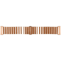 Miniatyrbilde 2 av 5: For Fitbit Versa 3 / Sense Universal Butterfly Buckle Metal Watch Band Rose Gold