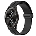 Pikkukuva 1 / 5: Garmin Garminmove Style 20 mm yksivärinen magneettilukko silikonikellon watch Black