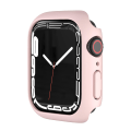 Miniatyrbilde 1 av 5: Veske For Apple Watch Deksel 41mm 45mm 44mm 40mm 44 Mm Tilbehør Pc Protector Bumper Iwatch Series 6 Se 5 4 3 7 8 42mm 38mm veske Pink 41mm series 7 8