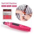 Miniatyrbild 5 av 5: Bärbar USB elektrisk set Polish Pen File Kit, 36w Pink