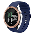 Pikkukuva 1 / 5: Garmin Forerunner 645 20mm yksiväriseen pehmeä watch Navy Blue