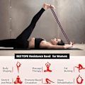 Miniatyrbillede 5 af 5: Pull Up Assistance Band-best til Pullup Assistchin Upsstretch Purple