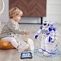 Miniatyrbild 2 av 5: Fjärrkontrollrobot Sjungande Dansande Programmerbar med Infraröd Gest Ålder 3-8 Blå