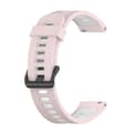 Silikonrem for Huawei Watch Gt 3 42mm Sand Pink White