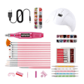 Miniatyrbild 1 av 5: Bärbar USB elektrisk set Polish Pen File Kit, 36w White