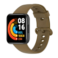 Miniatyrbillede 4 af 5: Silikone Rem Til Xiaomi Redmi Watch 2 Light Coffee