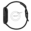 Pikkukuva 5 / 5: Fitbit Versa 4/3/Sense 1/2 pitsillä koverrettu watch White