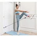 Miniatyrbillede 3 af 5: Fitness Ankelfastgørelser - Justerbare Benærmer Hme Wrkut Heavy Duty Eercise med Dør Ankr - Forbedre Ben Abs og Formning af Balder, pink