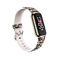 Miniatyrbillede 1 af 4: Til Fitbit Luxe Special Edition-tryk af silikoneurrem Feet