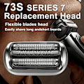 Miniatyrbillede 4 af 5: Series 7 73S Elektrisk barbermaskine udskiftningshoved kompatibel, til mænds barbermaskine barberblade passer til Braun Series 7: 5764 7020s 7025s 7085cc 7027cs …